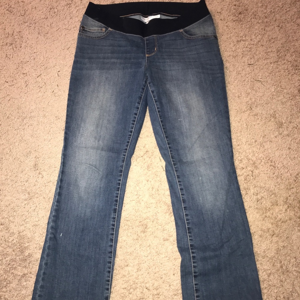NEW Liz Lange Maternity / Boot Cut Denim